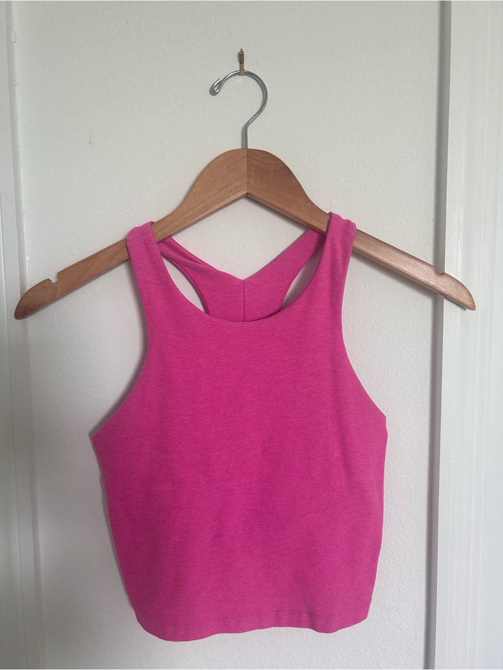 Beyond Yoga Bright Pink Spacedye Refocus Tank
